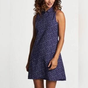 Peter Millar Carner Dress - Navy Paisley